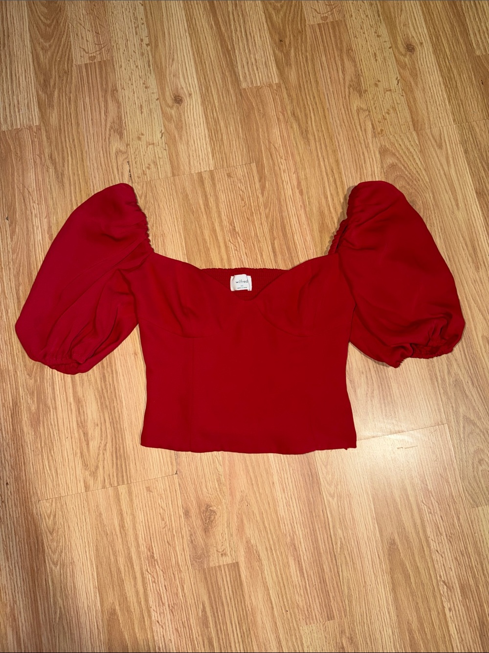 Wilfred Aritzia Novella Blouse Size XS